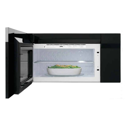 XO APPLIANCE XOOTR30BS 30" Over-The-Range Microwave Oven in Black Glass with in Stainless Steel Trim Black On Stainless - XOOTR30BS
