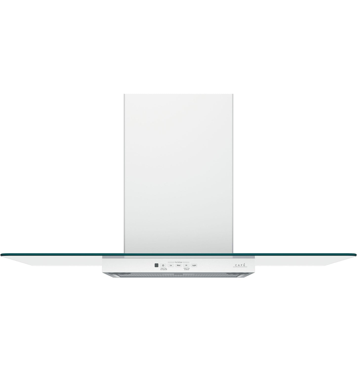 CAFE  36" Wall-Mount Glass Canopy Chimney Hood White - CVW73614MWM