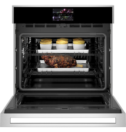 MONOGRAM Monogram 30" Minimalist Single Wall Oven in Stainless Steel - ZTS90DSSNSS