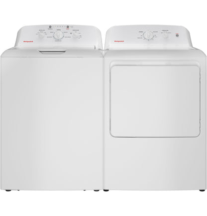 HOTPOINT Hotpoint 6.2 cu. ft. Capacity Electric Dryer with Up To 120 ft. Venting and Shallow Depth White - HTX26EASWWW
