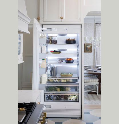 MONOGRAM Monogram 36" Panel-Ready Integrated Column Refrigerator Custom Panel Read - ZIR361NBRII