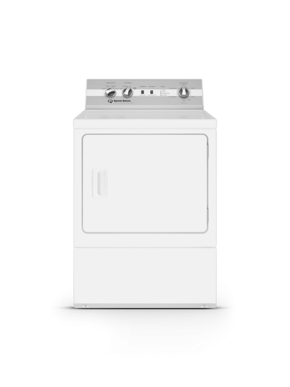 SPEED QUEEN DC5004WE DC5 Sanitizing Electric Dryer with Pet Plus Extended Tumble Steam  White - DC5004WE