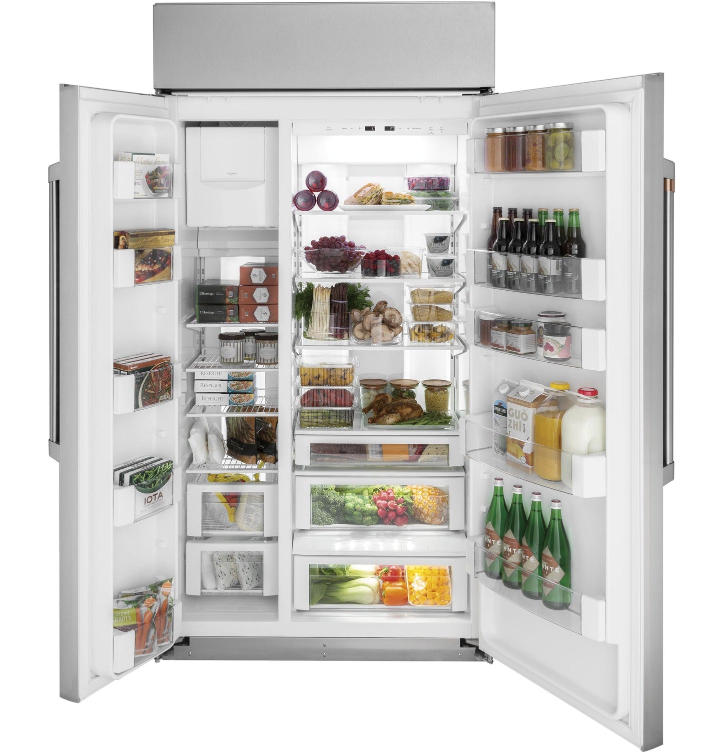 CAFE CSB42WP2NS1 CAFé™ 42" Smart Built-In Side-by-Side Refrigerator in Stainless Steel