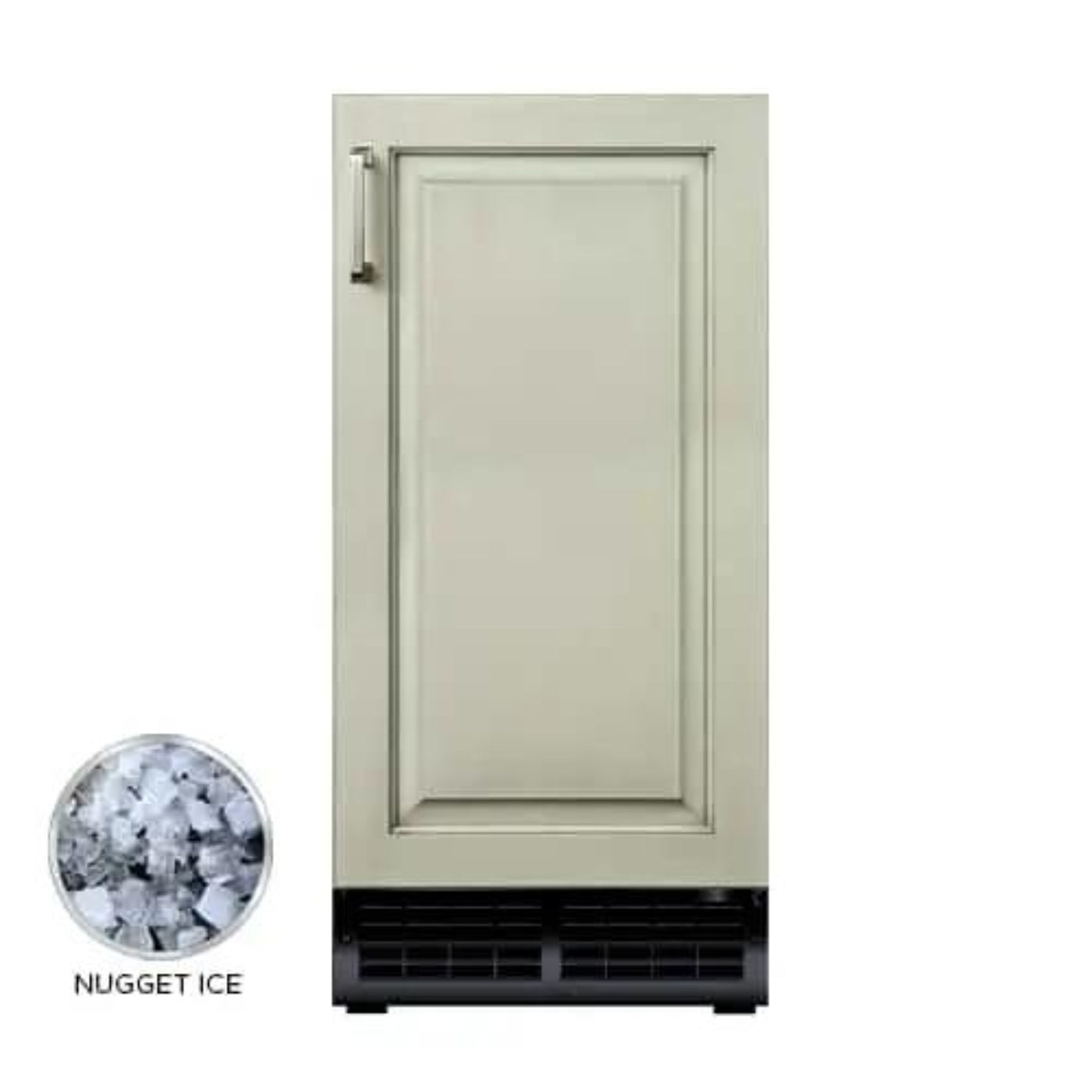 XO APPLIANCE XOUIM1585NO 15" Nugget Ice Maker Panel Ready Gravity Drain Custom Panel Ready - XOUIM1585NO