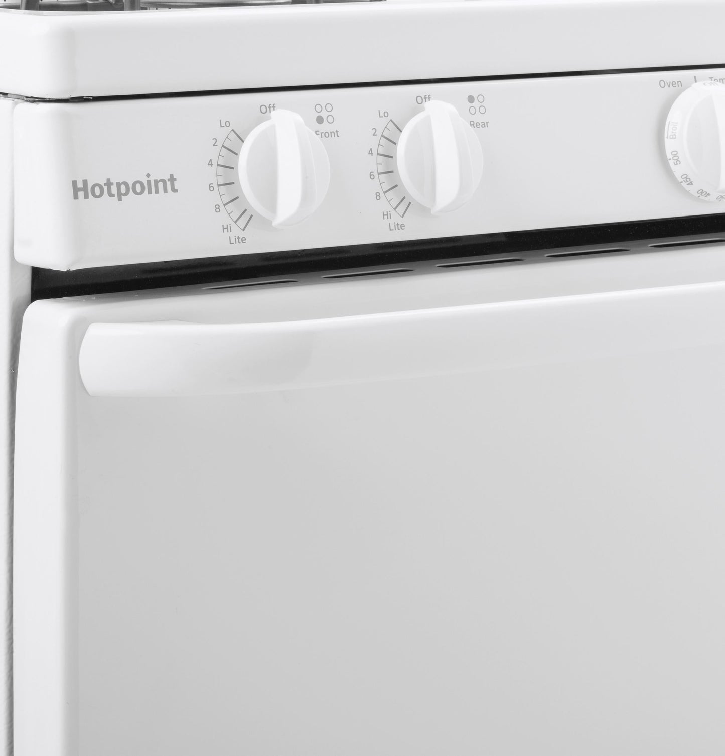 HOTPOINT Hotpoint ENERGY STAR 20" Electric Free-Standing Front-Control Electric Range White - RAS200DMWW