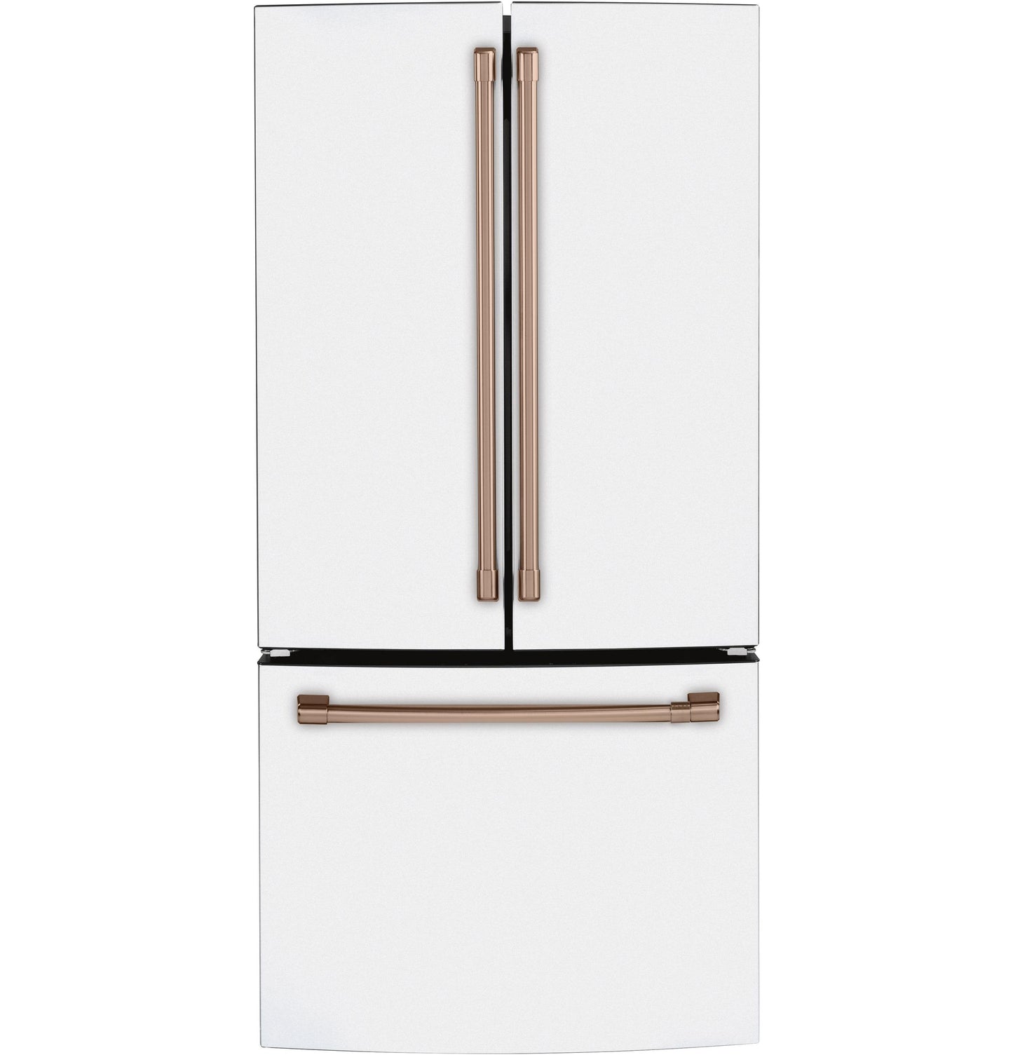 CAFE  ENERGY STAR 18.6 Cu. Ft. Counter-Depth French-Door Refrigerator White - CWE19SP4NW2