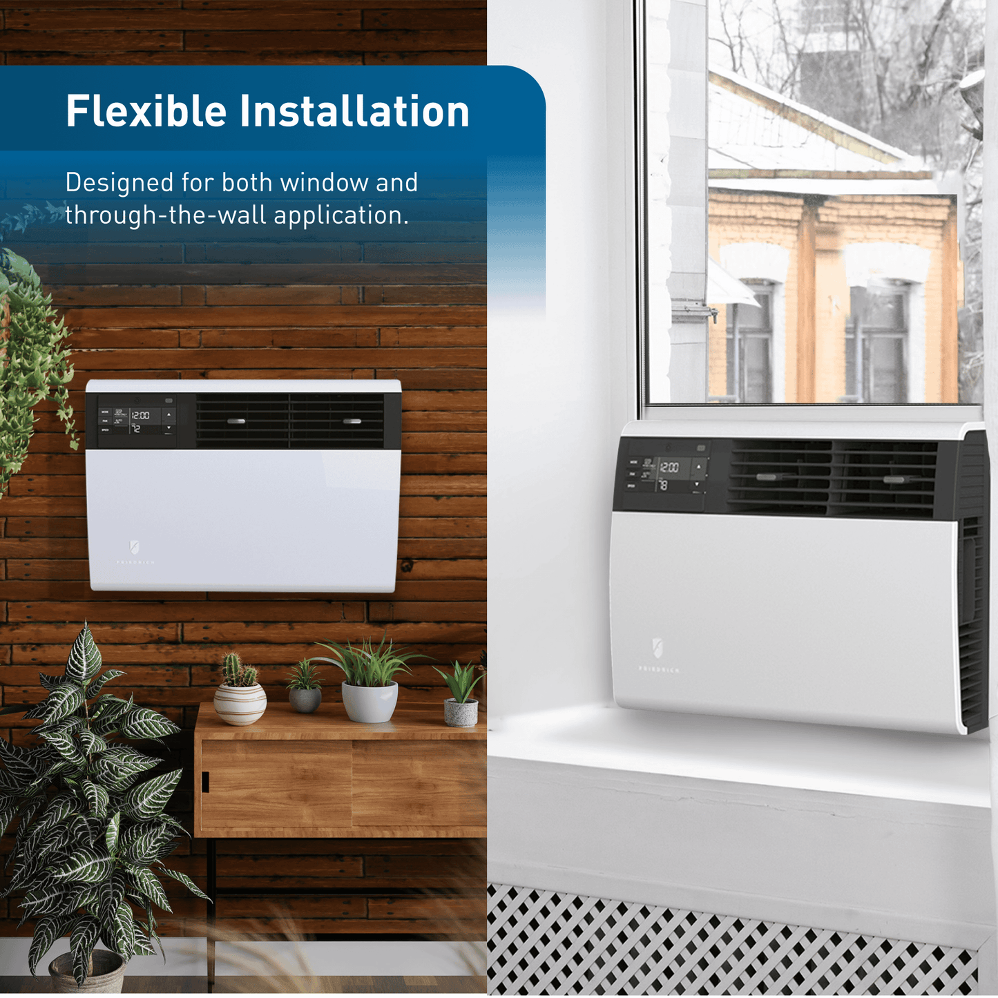FRIEDRICH KCVL36B30A Friedrich K hl Inverter 36,000 BTU 230V Smart Window/Wall Air Conditioner - Cool only