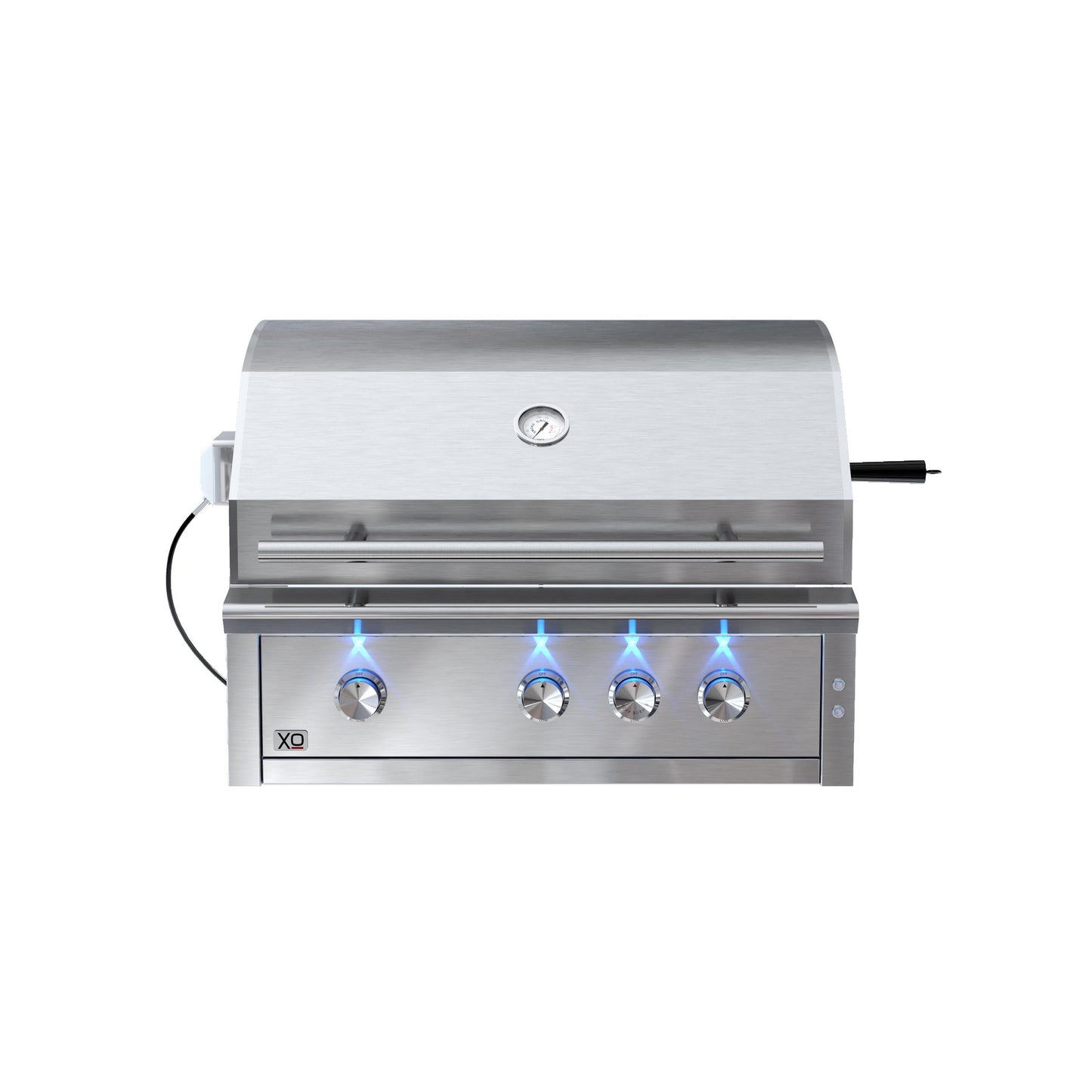 XO APPLIANCE XOGRILL36N 36" Grill 3 Burner with Rotiss Burner NG in Stainless Steel  - XOGRILL36N
