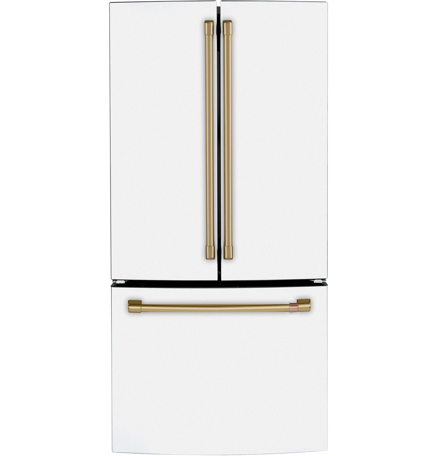 CAFE  ENERGY STAR 18.6 Cu. Ft. Counter-Depth French-Door Refrigerator White - CWE19SP4NW2