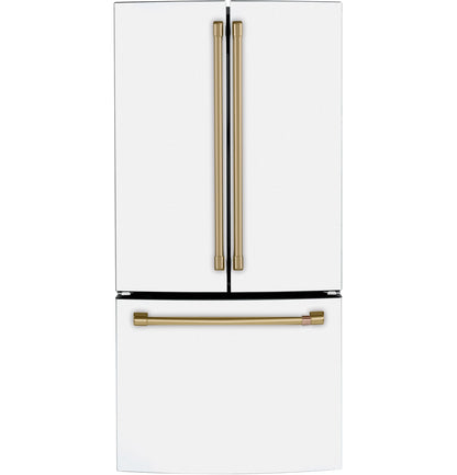 CAFE  ENERGY STAR 18.6 Cu. Ft. Counter-Depth French-Door Refrigerator White - CWE19SP4NW2