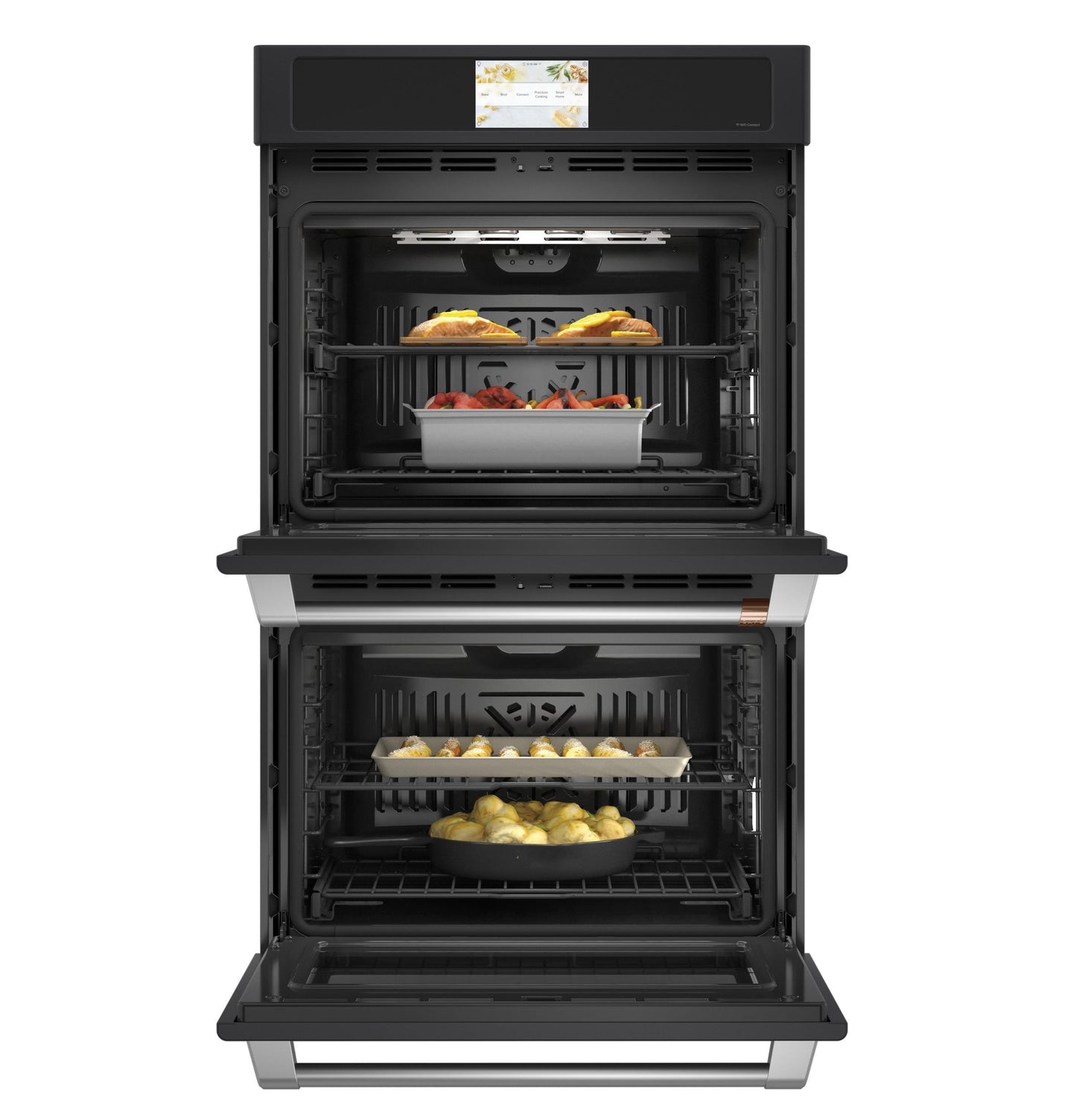 CAFE Professional Series 30" Smart Built-In Convection Double Wall Oven Black - CTD90DP3ND1