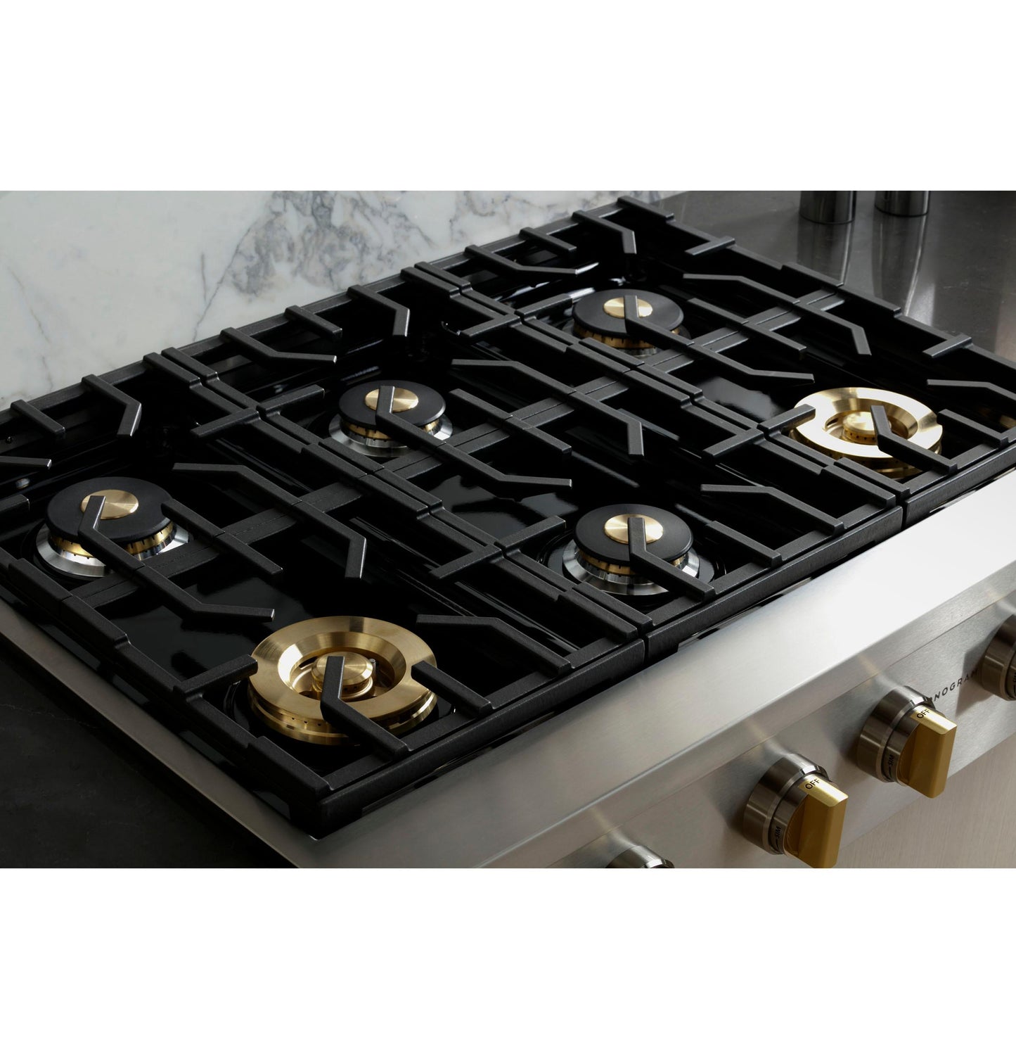 MONOGRAM Monogram 36" Professional Gas Rangetop with 6 Burners in Stainless Steel - ZGU366NTSS