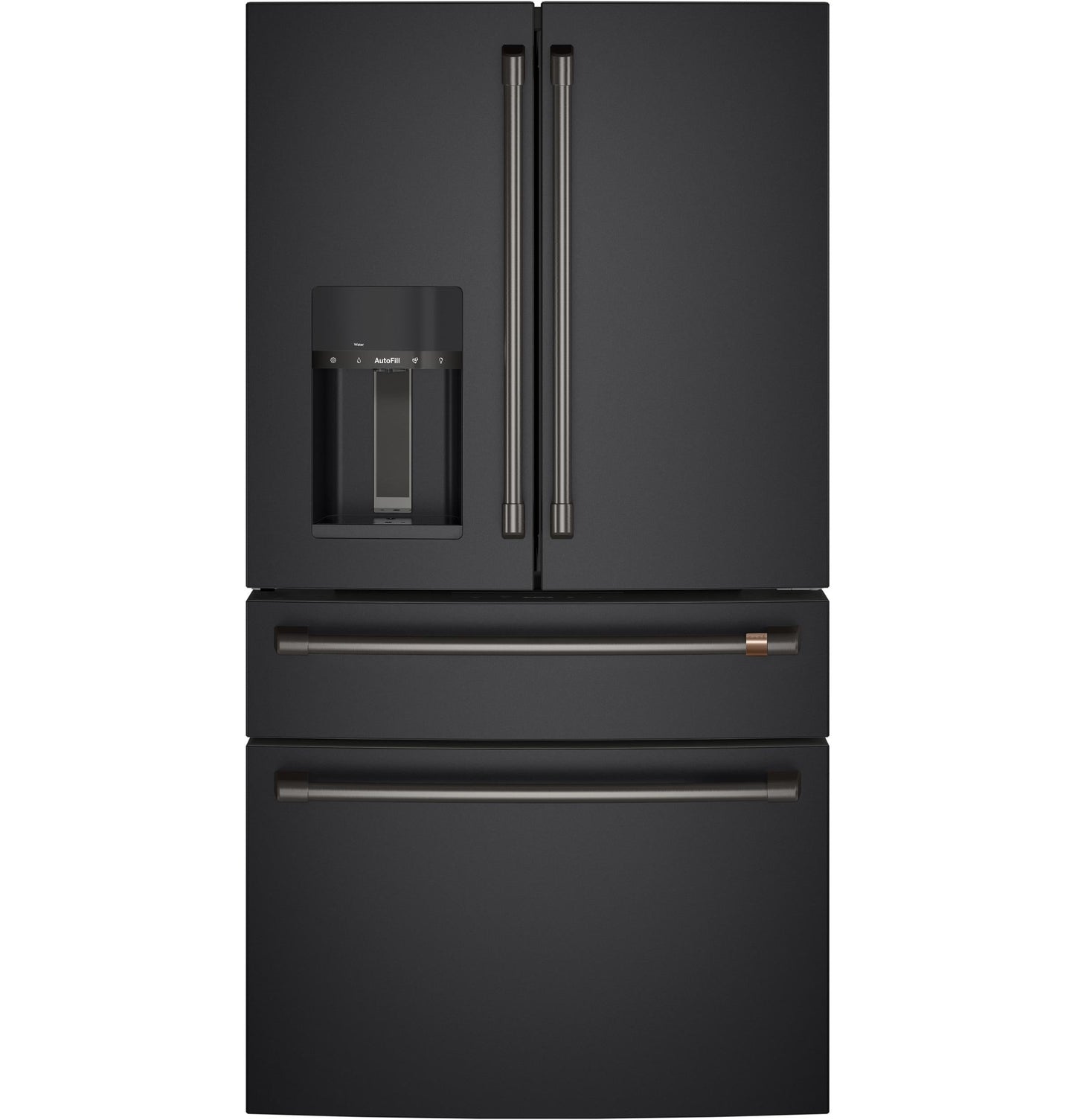CAFE CVE28DP3ND1 CAFé™ ENERGY STAR® 27.8 Cu. Ft. Smart 4-Door French-Door Refrigerator Black