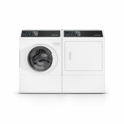 SPEED QUEEN DF7004WE DF7 Sanitizing White Electric Dryer with Front Control Pet Plus Steam Over-Dry Protection Technology ENERGY STARWhite - DF7004WE