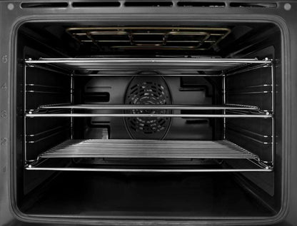 BLOMBERG APPLIANCES BERU24102SS 24in Electric, convection w/fan and circular element, smooth top 4 zone, in Stainless Steel - BERU24102SS