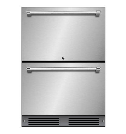 XO APPLIANCE XOU24ORDS 24" Outdoor Refrigerated Drawers Solid in Stainless Steel - XOU24ORDS