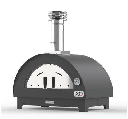 XO APPLIANCE XOPIZZA1CA Tabletop 24" x 16" Wood-Fired Oven in Carbona (Black) Black - XOPIZZA1CA