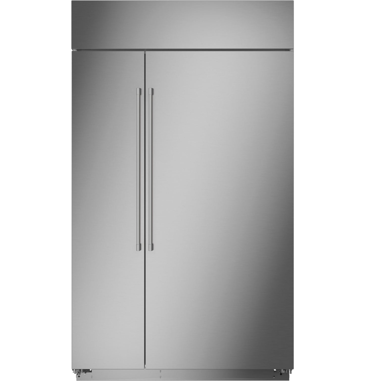 MONOGRAM Monogram 48" Built-In Side-by-Side Refrigerator in Stainless Steel - ZISS480NNSS