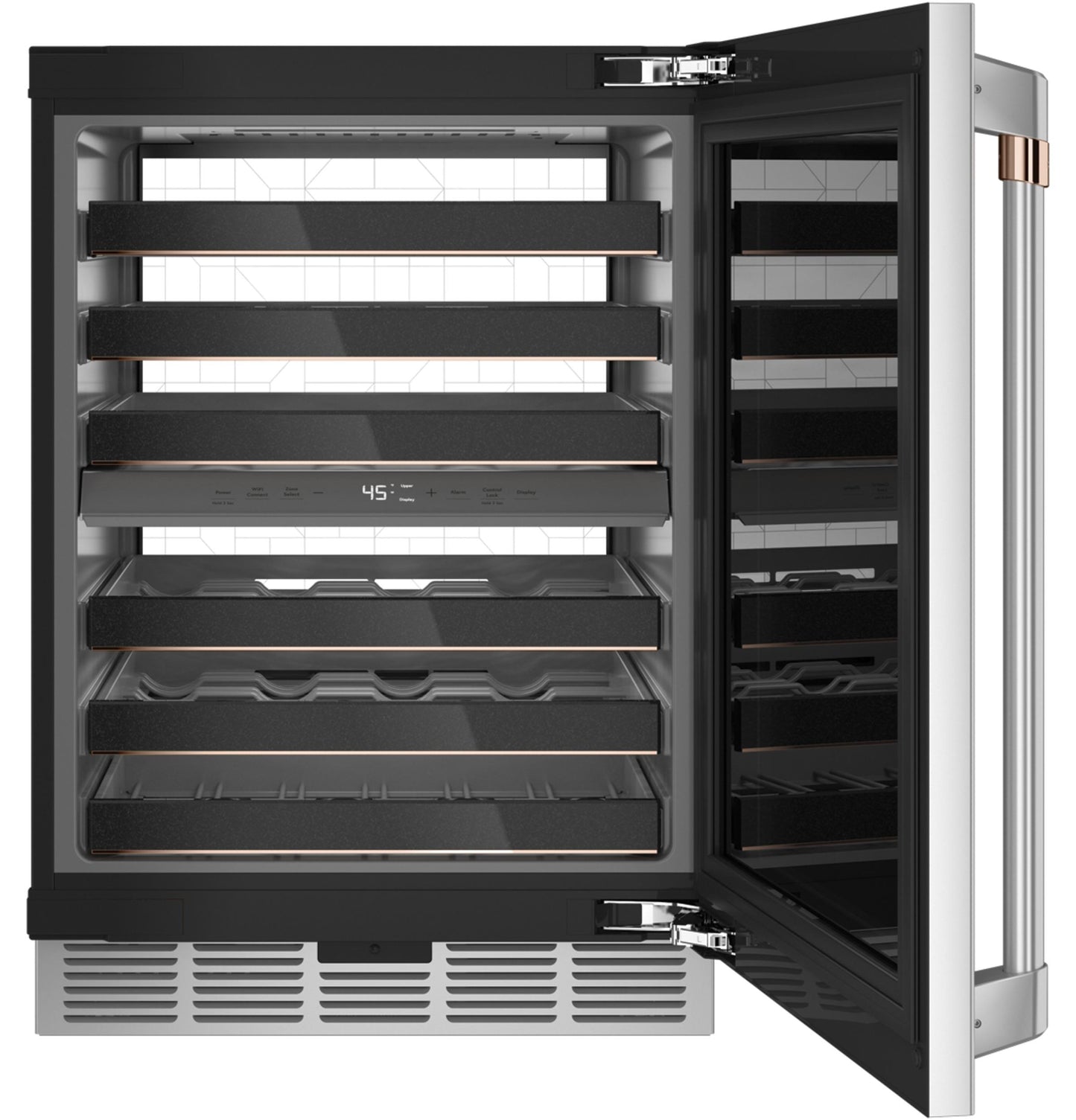 CAFE  Wine Center in Stainless Steel - CCP06DP2PS1