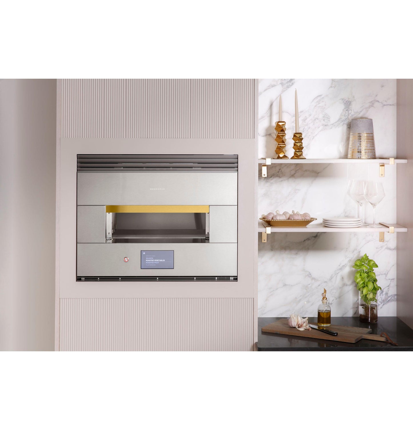 MONOGRAM Monogram 30" Hearth Oven in Stainless Steel - ZEP30FRSS