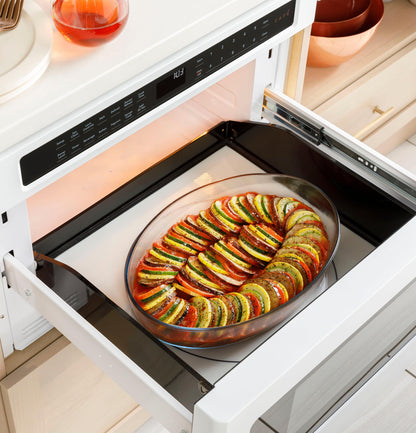 CAFE  Built-In Microwave Drawer Oven White - CWL112P4RW5