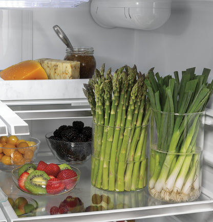 CAFE  ENERGY STAR 18.6 Cu. Ft. Counter-Depth French-Door Refrigerator White - CWE19SP4NW2
