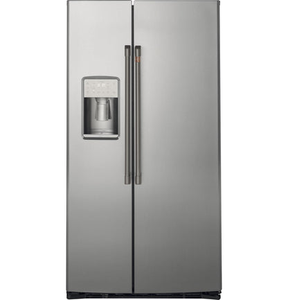 CAFE  21.9 Cu. Ft. Counter-Depth Side-By-Side Refrigerator in Stainless Steel - CZS22MP2NS1