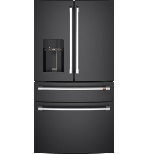 CAFE CVE28DP3ND1 CAFé™ ENERGY STAR® 27.8 Cu. Ft. Smart 4-Door French-Door Refrigerator Black