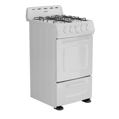 AVANTI Avanti 20" Gas Range Oven White - GRO20P0W