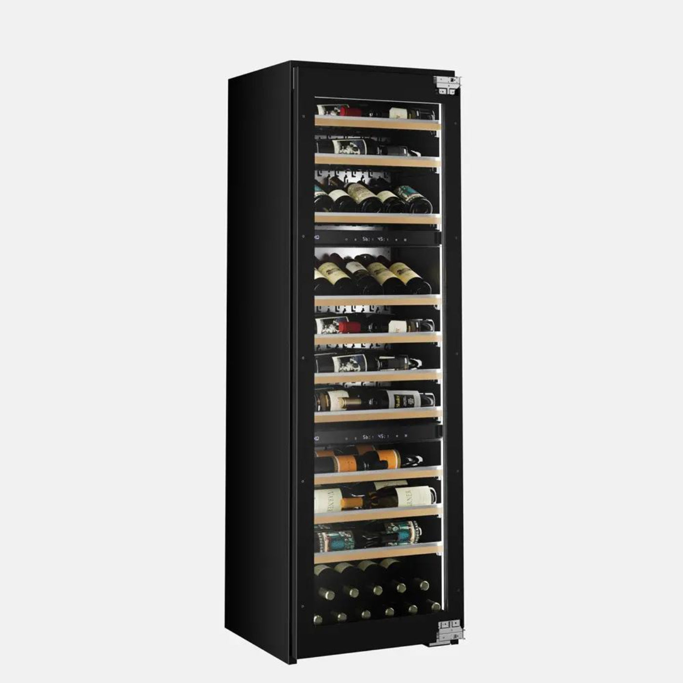 XO APPLIANCE XOU2470WTZGO Tall Triple Zone Wine Cooler, Panel Ready Glass Custom Panel Ready - XOU2470WTZGO