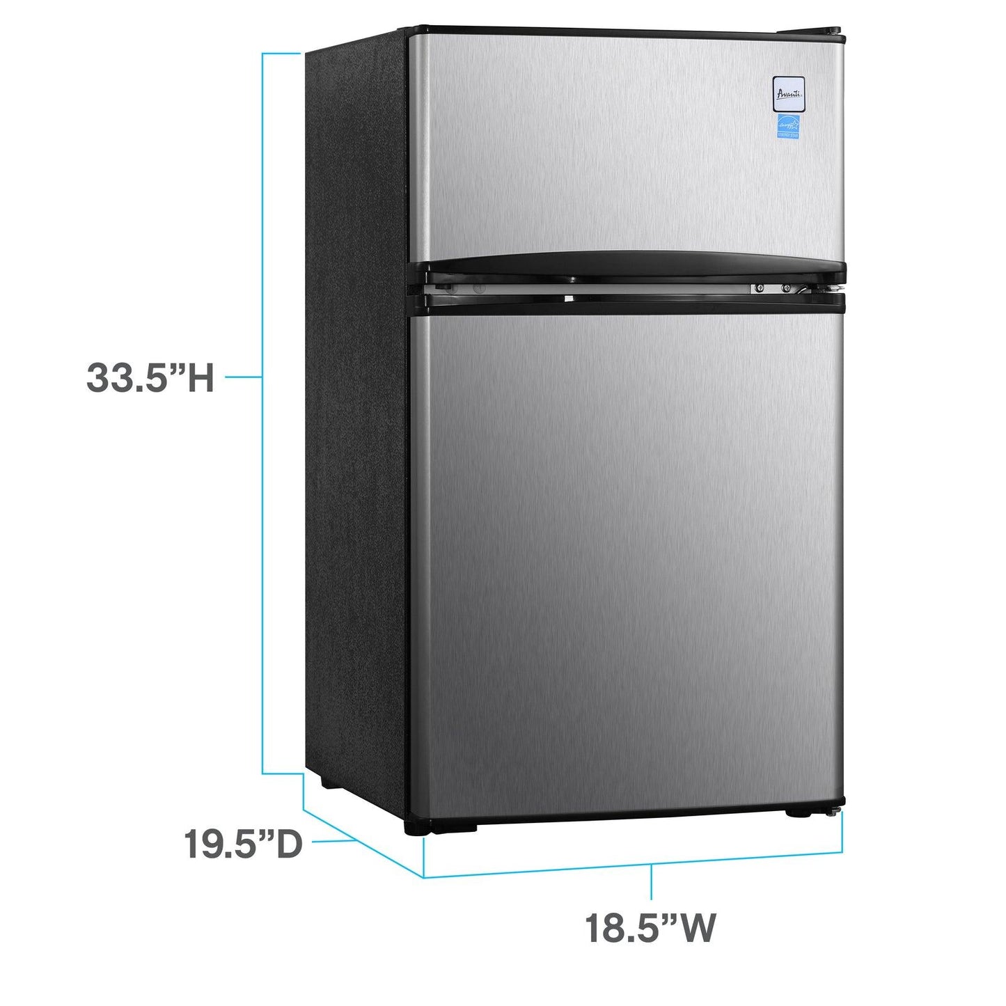 AVANTI Avanti 3.1 cu. ft. Compact Refrigerator - White - RA31B0W
