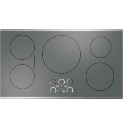 CAFE  Series ENERGY STAR 36" Built-In Touch Control Induction Cooktop in Stainless Steel - CHP90362TSS