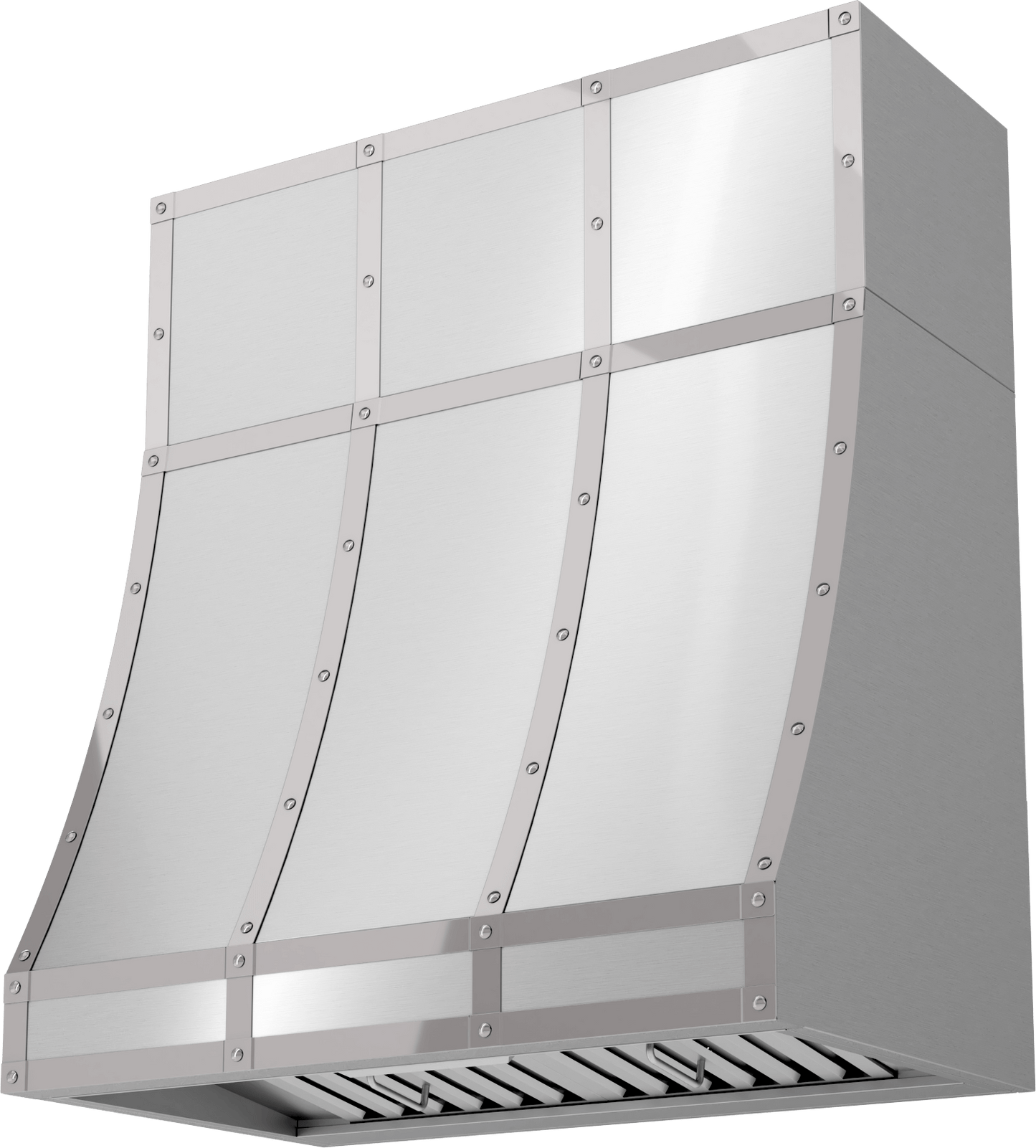 Zephyr DC13612AS Duct Cover, 36in x 12in, SS, w/SS Banding Stainless - DC13612AS