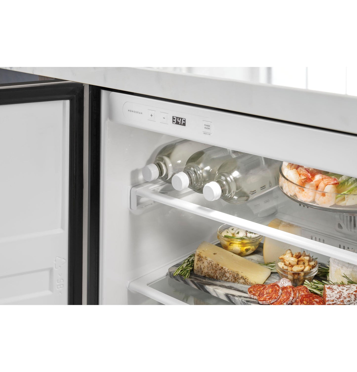 MONOGRAM Monogram 24" Fresh-Food Refrigerator in Stainless Steel - ZIFS240NSS