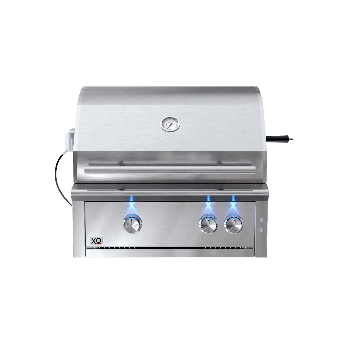 XO APPLIANCE XOGRILL30L 30" Grill 2 Burner with Rotiss Burner LP in Stainless Steel - XOGRILL30L