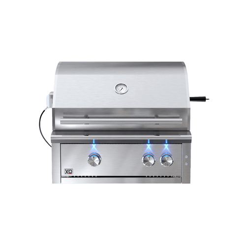 XO APPLIANCE XOGRILL30L 30" Grill 2 Burner with Rotiss Burner LP in Stainless Steel - XOGRILL30L