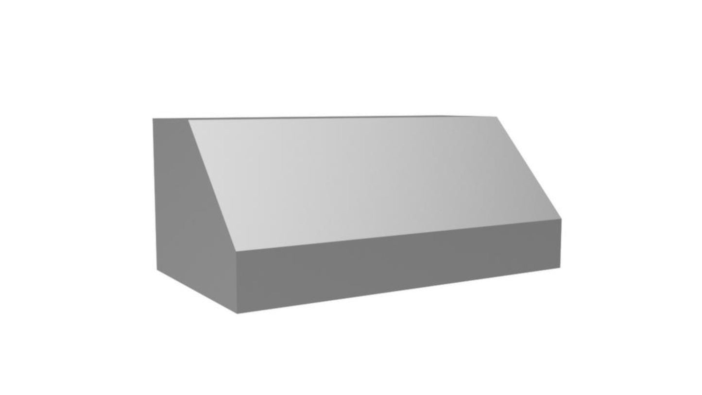 VENTAHOOD 48" 900 CFM Standard Wall Mount Range Hood in Stainless Steel - NPH18348SS