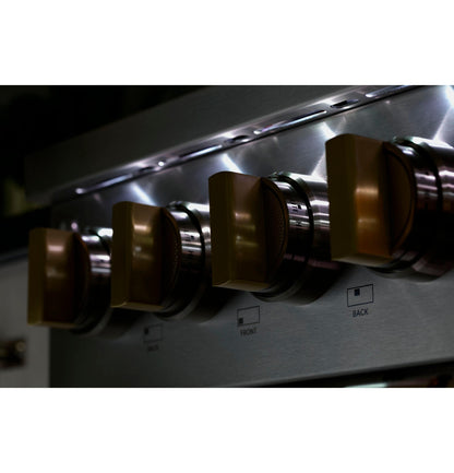 MONOGRAM Monogram 36" Dual-Fuel Professional Range with 6 Burners in Stainless Steel - ZDP366NTSS