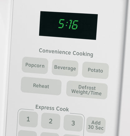 HOTPOINT RVM5160DHWW Hotpoint® 1.6 Cu. Ft. Over-the-Range Microwave Oven White