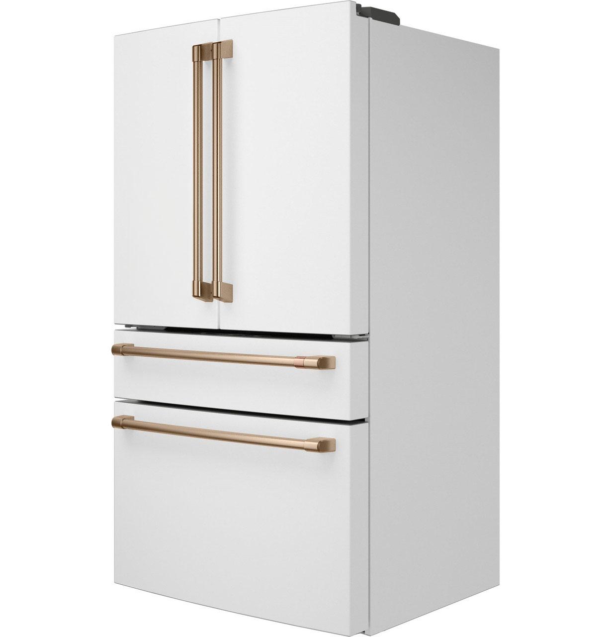 CAFE  Refrigeration Matte White Side Panel, Full-Depth, 4-Door, Right White - CKQBRSFNW2