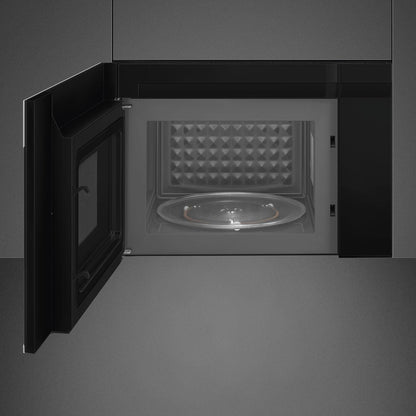 Smeg OTR24XU Microwave oven Stainless steel/Black - OTR24XU