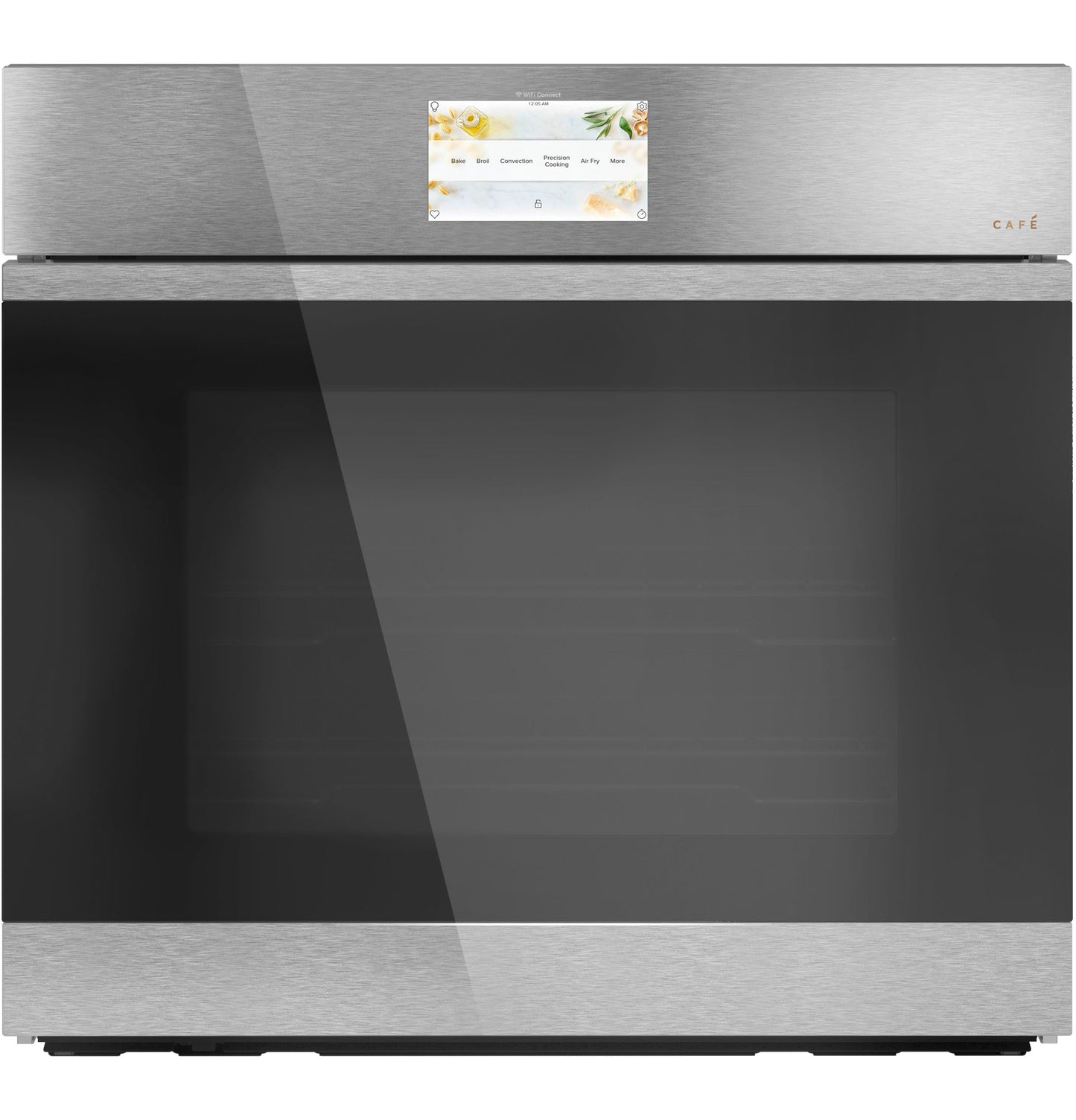 CAFE  30" Smart Built-In Convection Single Wall Oven in Platinum Glass Gray - CTS90DM2NS5