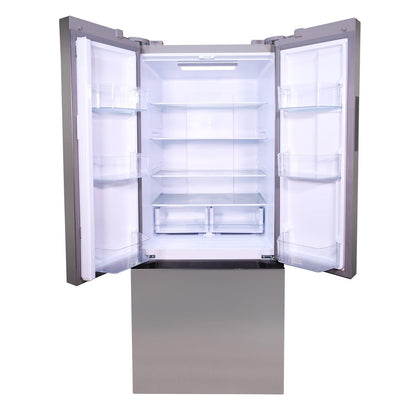 AVANTI Avanti Frost Free French Door Refrigerator, 17.5 cu. ft. in Stainless Steel - FFFDS175L3S