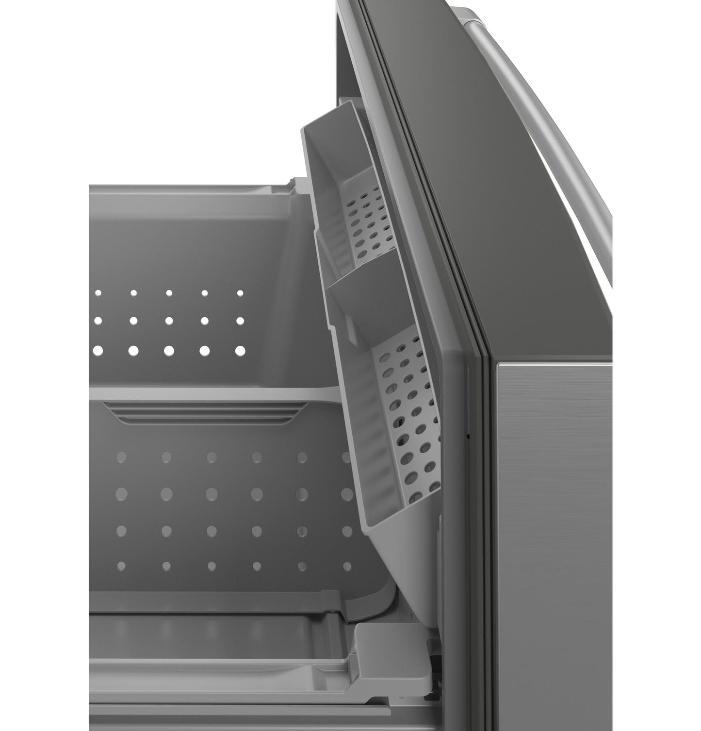 CAFE ENERGY STAR 27.8 Cu. Ft. Smart 4-Door French-Door Refrigerator White - CVE28DP4NW2