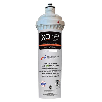 XO APPLIANCE XOWF1000SYS Single Stage In-Line Drinking Water Filtration System - XOWF1000SYS