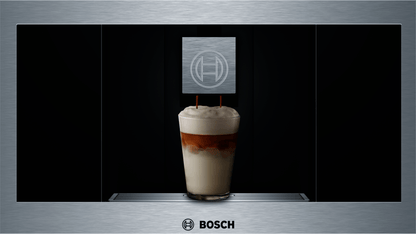 BOSCH BCM8450UC 800 Series, Built-In Fully Automatic Coffee Machine, Stainless steel, Removable water tank in Stainless Steel