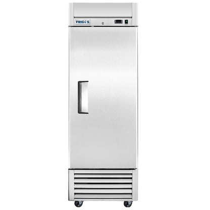 Frigos Commercial Reach in Freezer 27" Width Solid 1 Door 21  with Aluminum Interior with 304 Stainless Steel Floor - FG-FZ-1D