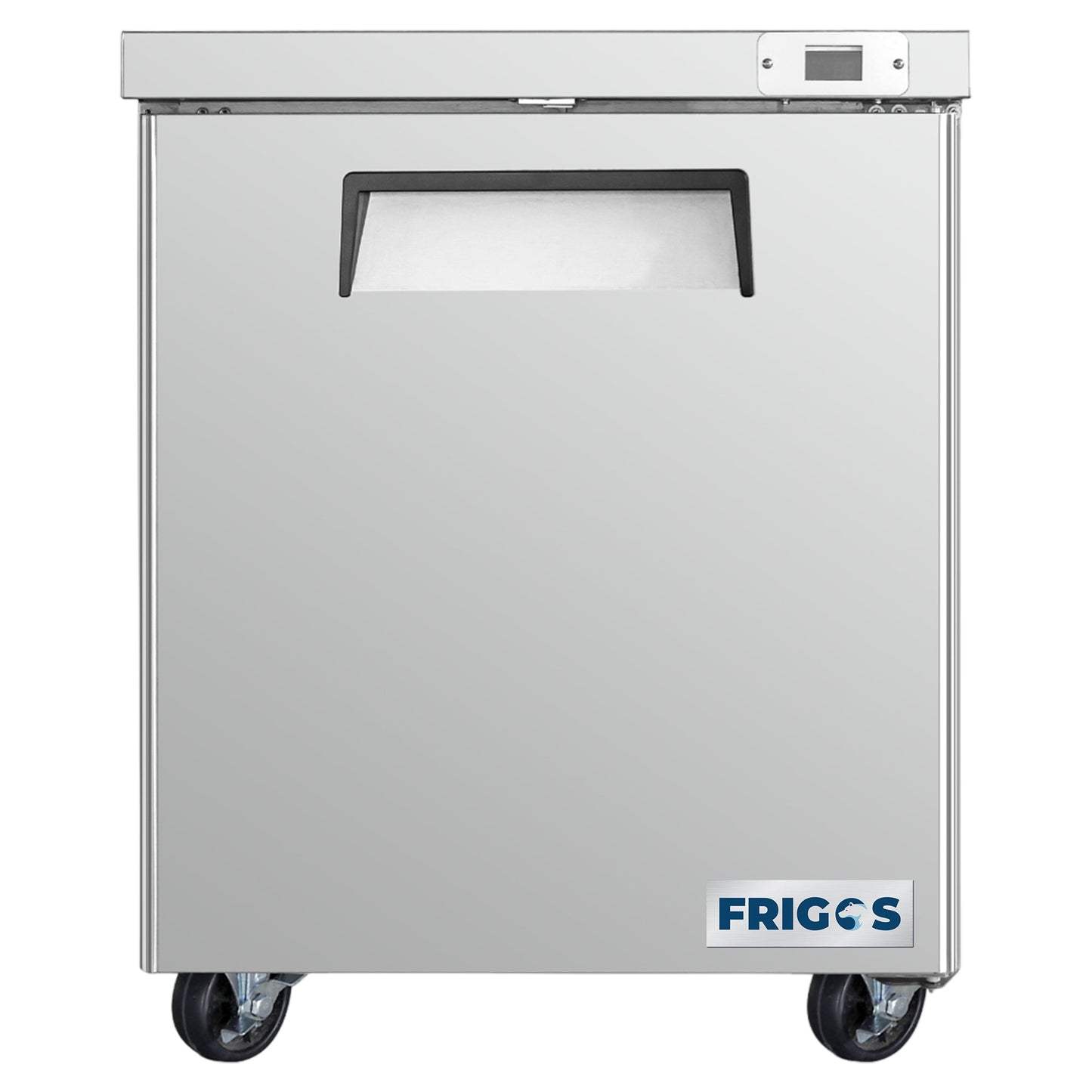 Frigos Commercial Undercounter Refrigerator 29” Width 1 Door with Aluminum Interior with 304 Stainless Steel Floor - FG-UCRF-29