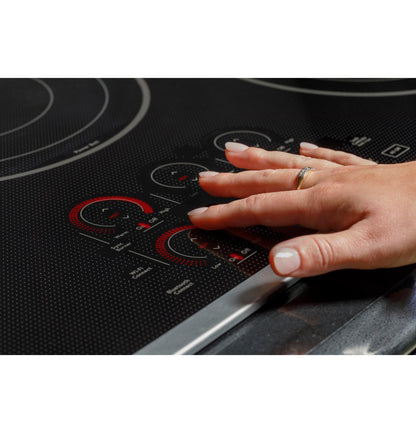 CAFE  36" Touch-Control Electric Cooktop Black - CEP90361TBB