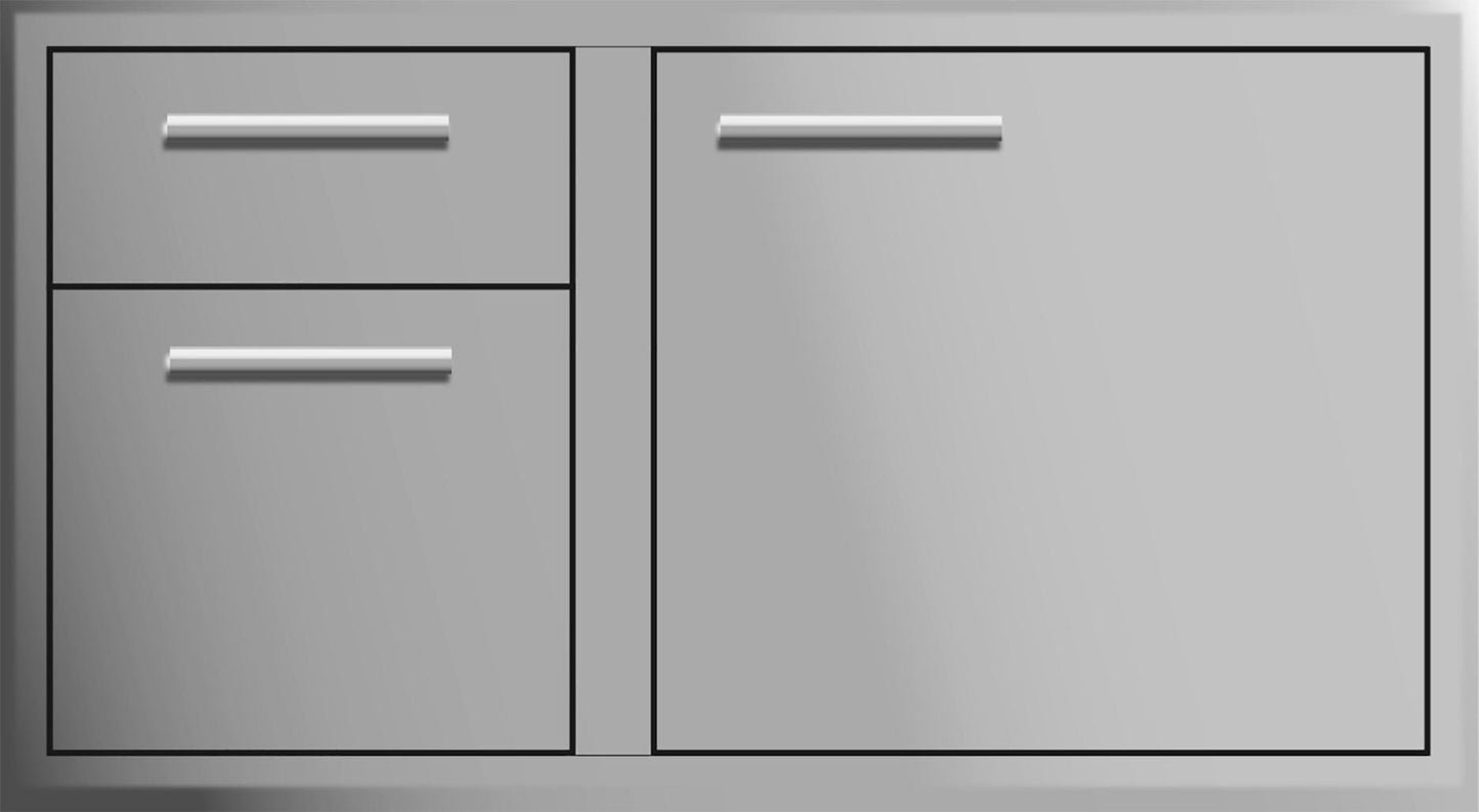XO APPLIANCE XOG40COMBOXLT 40" XLT Door/Drawer Combo - XOG40COMBOXLT